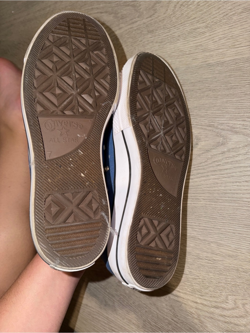 Converse Platform Low Top Sneakers - Blue & White - Picture 5 of 5